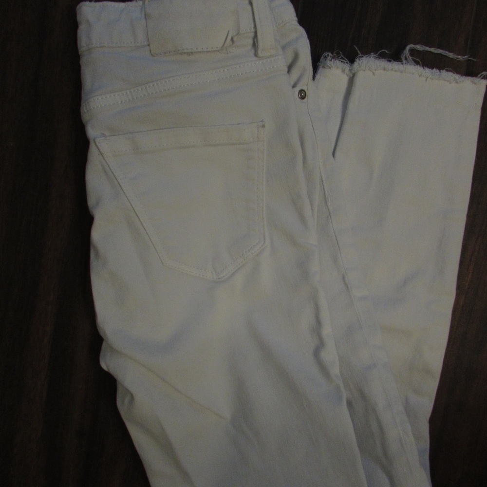 White High Rise Zara Jeans